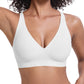 🔥50 % rabatt! 💕 Jelly Trådlös BH – 9 färger | S–3XL | Sömlös, Push-Up, Djup V-ringning | Vardagskomfort-4