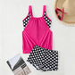 👙 NYNÍ SLEVA 49 %💐 Dámské bikiny s retro puntíky ve velikostech S–3XL