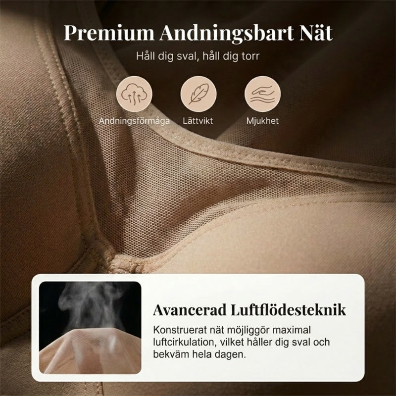 🔥50 % rabatt! 💐 Elegant, genomskinlig BH med full täckning för damer i stora storlekar-3