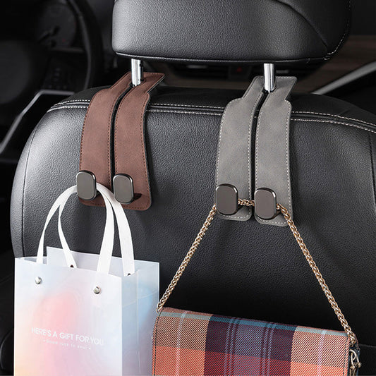 Udržte tašky a nákupy na místě bez rozlití – kožený háček na opěradlo sedačky. Na dobírku! 🛍️