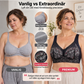 🔥Sista dagen Köp 1 och få 2 gratis 🔥- Plus Size Sömlös Push Up Trådlös BH-3