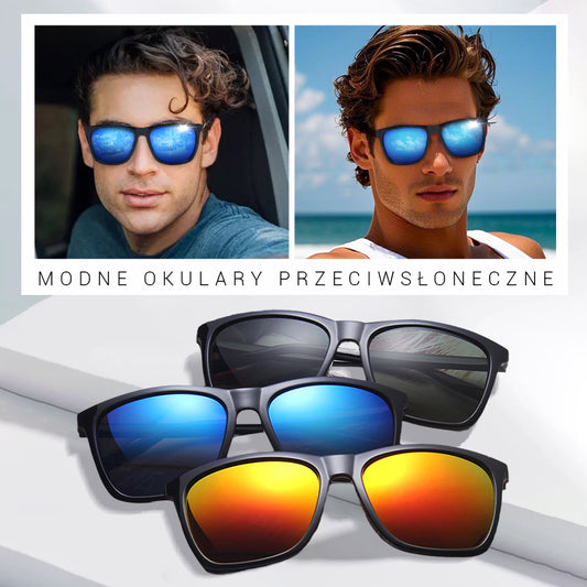 👓 Męskie Modne Lekkie Okulary Przeciwsłoneczne☀️