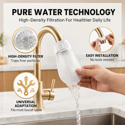 🚰 Filtr na vodu z kohoutku do kuchyňské baterie pro odstranění usazenin a rzi 🍃