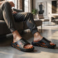 ☁️ 🎁Nyhet 50 % rabatt | Halkfria molnslides med tjock sula för herrar-3