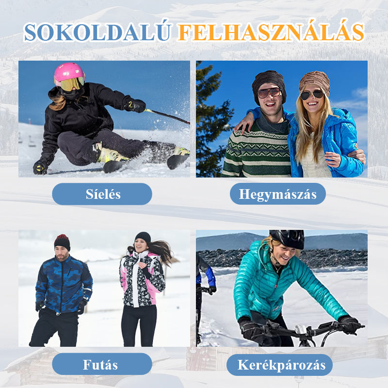 ❄️Damvinter enhällig mössa-halsduk-mask 4 i 1-5