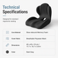 🪑 SLEVA 50 %! Ergonomický sedák z paměťové pěny – opora zad pro domov, kancelář a auto 💺