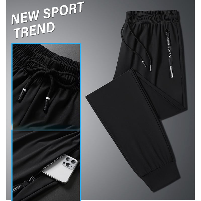 💖💖 SISTA DAGEN – 50% RABATT! 💖🎁 Unisex ultramjuka stretchbyxor med perfekt fall för en avslappnad stil-15