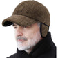 🔥Zimowa ciepła lekka czapka z daszkiem🧢