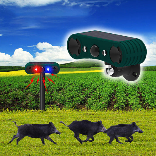 📣Sensor ruchu solarny do odstraszania zwierząt na zewnątrz🐗