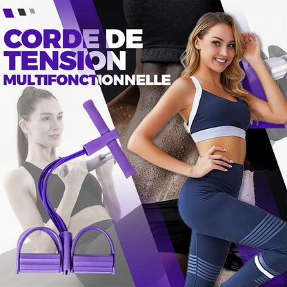 🏃‍♂️ Multifunkční fitness pás - 🔥 Účinně spaluje tuk z břicha