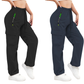 🔥50% 💥 Vintage-cargobyxor för dam med fickor – lös passform, andningsbara, justerbar midja ✨-26