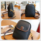 Dámská klasická PU crossbody kabelka s dvojitým zipem