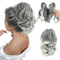 💕Akcesoria do włosów Diy Curly Bun