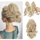 💕Akcesoria do włosów Diy Curly Bun
