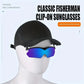 🕶️Sportowe okulary przeciwsłoneczne z zatrzaskową nakładką🧢
