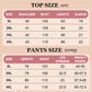 👚Top z krótkim rękawem i elastycznym paskiem Top Spodnie Casual Zestaw 2 szt.✨