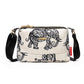 🎁Damska torba crossbody z wieloma kieszeniami i nadrukiem✨