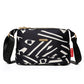 🎁Damska torba crossbody z wieloma kieszeniami i nadrukiem✨
