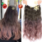 🎁【Idealny prezent dla samego siebie】🌈Peruka kręcona w kolorze gradientu👩‍🦱