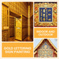 ✨Farba na bazie wody Gold Leaf Paint dla sztuki, malarstwa, rękodzieła🌟