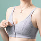 🔥Kup 1 i otrzymaj 1 gratis 💝- Bezprzewodowe wsparcie dla kobiet z zapięciem z przodu w bawełnianym biustonoszu Plus Size👙