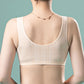 🔥Kup 1 i otrzymaj 1 gratis 💝- Bezprzewodowe wsparcie dla kobiet z zapięciem z przodu w bawełnianym biustonoszu Plus Size👙