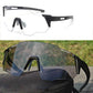 🕶️Przeciwodblaskowe okulary do jazdy konnej w dużych oprawkach🚴‍♂️
