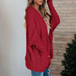 💕Sweter rozpinany z długim rękawem i otwartym przodem