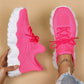 💕Damskie sneakersy z siateczki sznurowane na sznurowadła