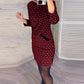 💖 Spódnica biodrówka Vintage Diamond Check Slim Fit Wrap