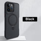 📱Teksturowane etui na telefon z włókna węglowego z magnetyczną podstawką pierścieniową dla serii iPhone