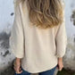 👚Damski żakardowy top z okrągłym dekoltem