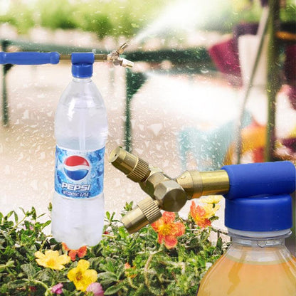 🌸 Oboustranná ruční postřikovací pistole s měděnou trubkou – Využívá zpětný tlak vzduchu pro snadné zalévání květin 💦🛠️