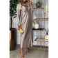 🎀Elegancka błyszcząca sukienka maxi dla kobiet