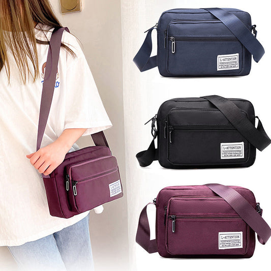 👜Damska torba crossbody z wieloma kieszeniami i zamkiem błyskawicznym