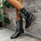 Wygodne damskie buty na wysokim obcasie w stylu vintage