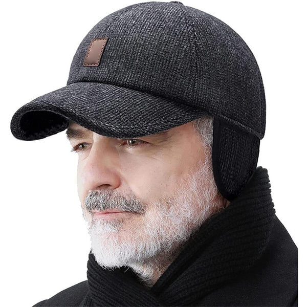 🧢 50% REA NU! 🔥 Vinterkeps med Öronlappar - Lätt & Varm, Perfekt för Kallt Väder ❄️✨-7