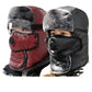 ❄️Windproof Ciepła maska jeździecka z soczewkami przeciwmgielnymi
