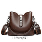 👜Wielowarstwowy crossbody o dużej pojemności ze skóry PU