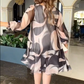 💖Oddychające i wygodne sukienki szyfonowe plus size