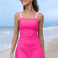 🌸Kobiece dwuczęściowe stroje kąpielowe typu tankini z efektem wyszczuplającym brzuch👙