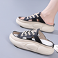 【EU 36-40】👡 Oddychające, wgłębione, śliskie sandały damskie na grubej podeszwie
