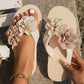 🩴Women's Non-Slip Beach Sandals with Floral Details🏖️