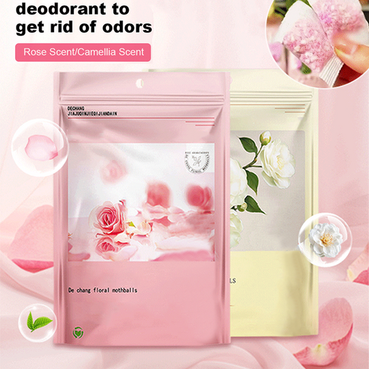 Vůně kafrových kuliček s květinovou vůní