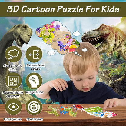 🎁🔥2026 Vzdělávací 3D kreslená skládačka