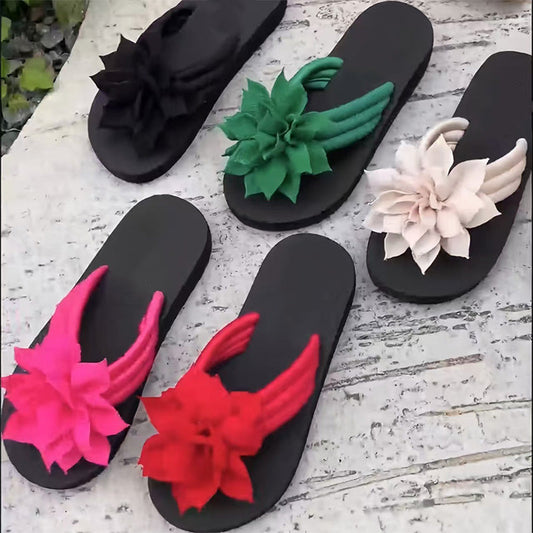 👡Dámské žabky s květinovým motivem🌺