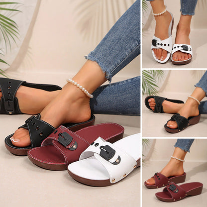 👡Damskie antypoślizgowe wygodne buty z klinowym obcasem