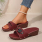 👡Damskie antypoślizgowe wygodne buty z klinowym obcasem