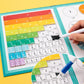 🏅Magnetyczna książka Montessori z puzzlami ułamkowymi