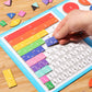 🏅Magnetyczna książka Montessori z puzzlami ułamkowymi